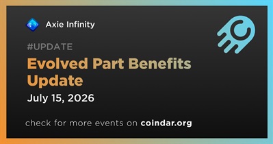 Axie Infinity to Add Evolved Part Benefits on July 15th