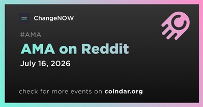 ChangeNOW to Hold AMA on Reddit on July 16th