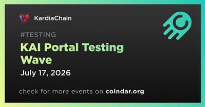 KardiaChain Opened New KAI Portal Testing Wave on July 17th