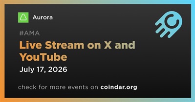 Aurora to Hold Live Stream on X and YouTube on July 17th