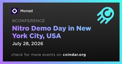 Monad to Organize Nitro Demo Day in New York City on July 28th