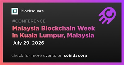 Blocksquare to Participate in Malaysia Blockchain Week in Kuala Lumpur on July 29th