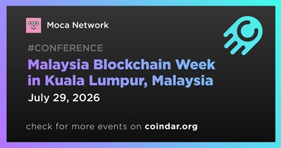 Moca Network to Participate in Malaysia Blockchain Week in Kuala Lumpur on July 29th