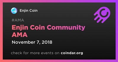 Enjin Coin Community AMA