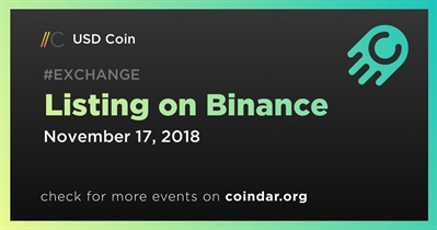 Listing on Binance