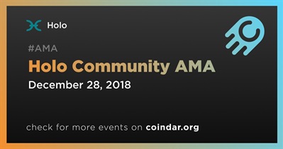 Holo Community AMA