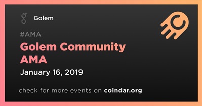 Golem Community AMA