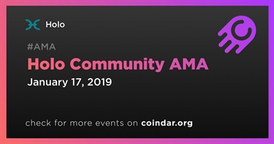 Holo Community AMA