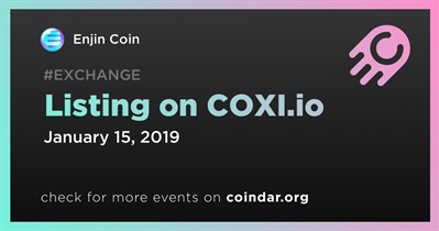 Listing on COXI.io