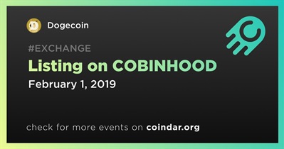 Listing on COBINHOOD