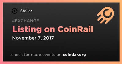 Listing on CoinRail