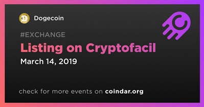 Listing on Cryptofacil