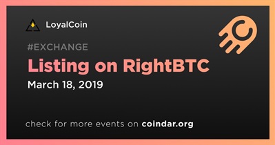Listing on RightBTC