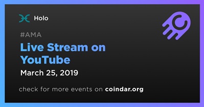 Live Stream on YouTube