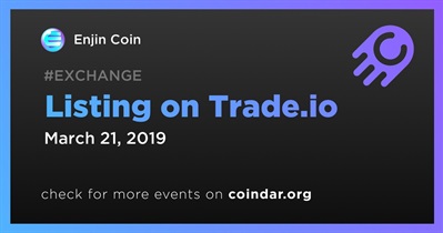 Listing on Trade.io
