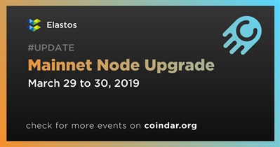 Mainnet Node Upgrade