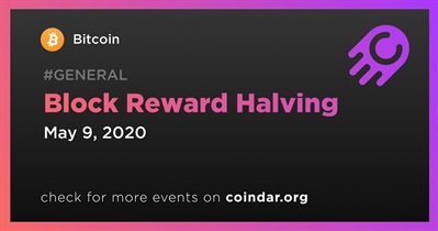 Block Reward Halving