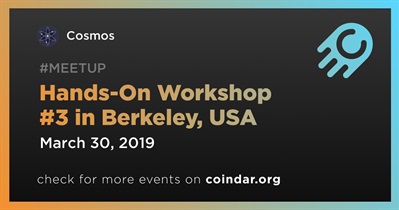 Hands-On Workshop #3 in Berkeley, USA