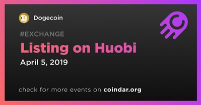 Listing on Huobi