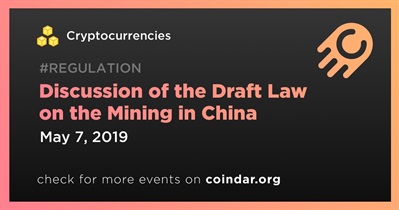Discussion of the Draft Law on the Mining in China