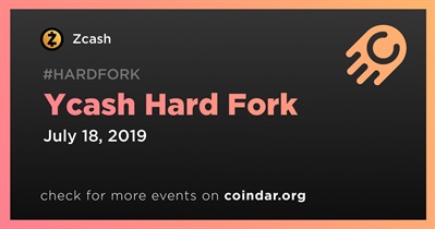 Ycash Hard Fork