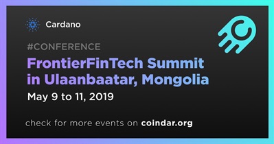 FrontierFinTech Summit in Ulaanbaatar, Mongolia