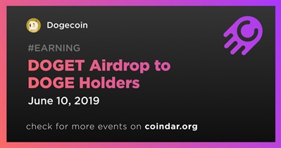 DOGET Airdrop to DOGE Holders