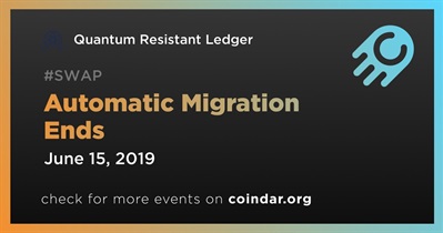 Automatic Migration Ends