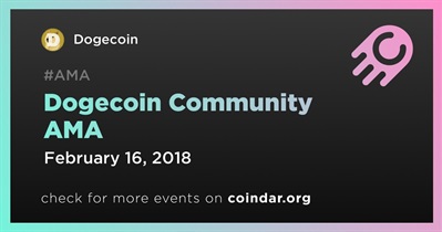Dogecoin Community AMA