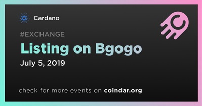 Listing on Bgogo