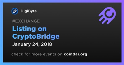 Listing on CryptoBridge