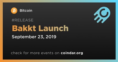Bakkt Launch