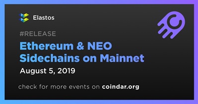 Ethereum & NEO Sidechains on Mainnet