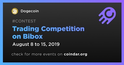 Trading Competition on Bibox