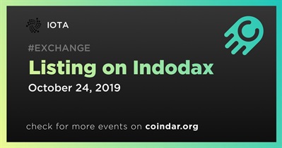 Listing on Indodax