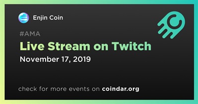 Live Stream on Twitch