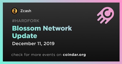Blossom Network Update