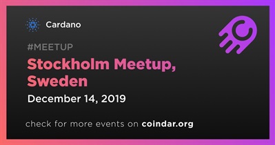 Stockholm Meetup, Sweden