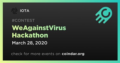 WeAgainstVirus Hackathon