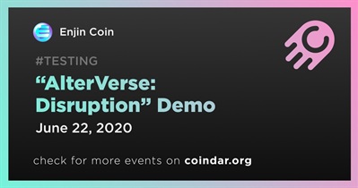 “AlterVerse: Disruption” Demo
