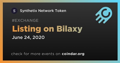 Listing on Bilaxy