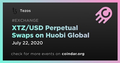 XTZ/USD Perpetual Swaps on Huobi Global