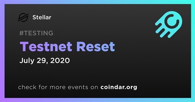 Testnet Reset
