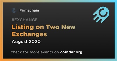 Listing on Two New Exchanges