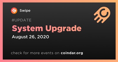 System Upgrade