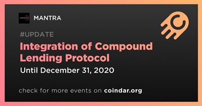 Integration of Compound Lending Protocol