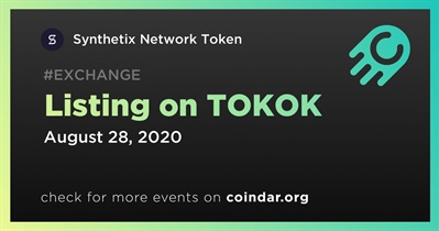 Listing on TOKOK