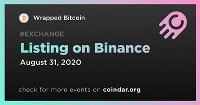 Listing on Binance