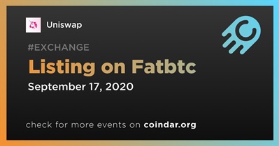 Listing on Fatbtc