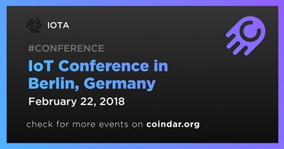 IoT Conference in Berlin, Germany
